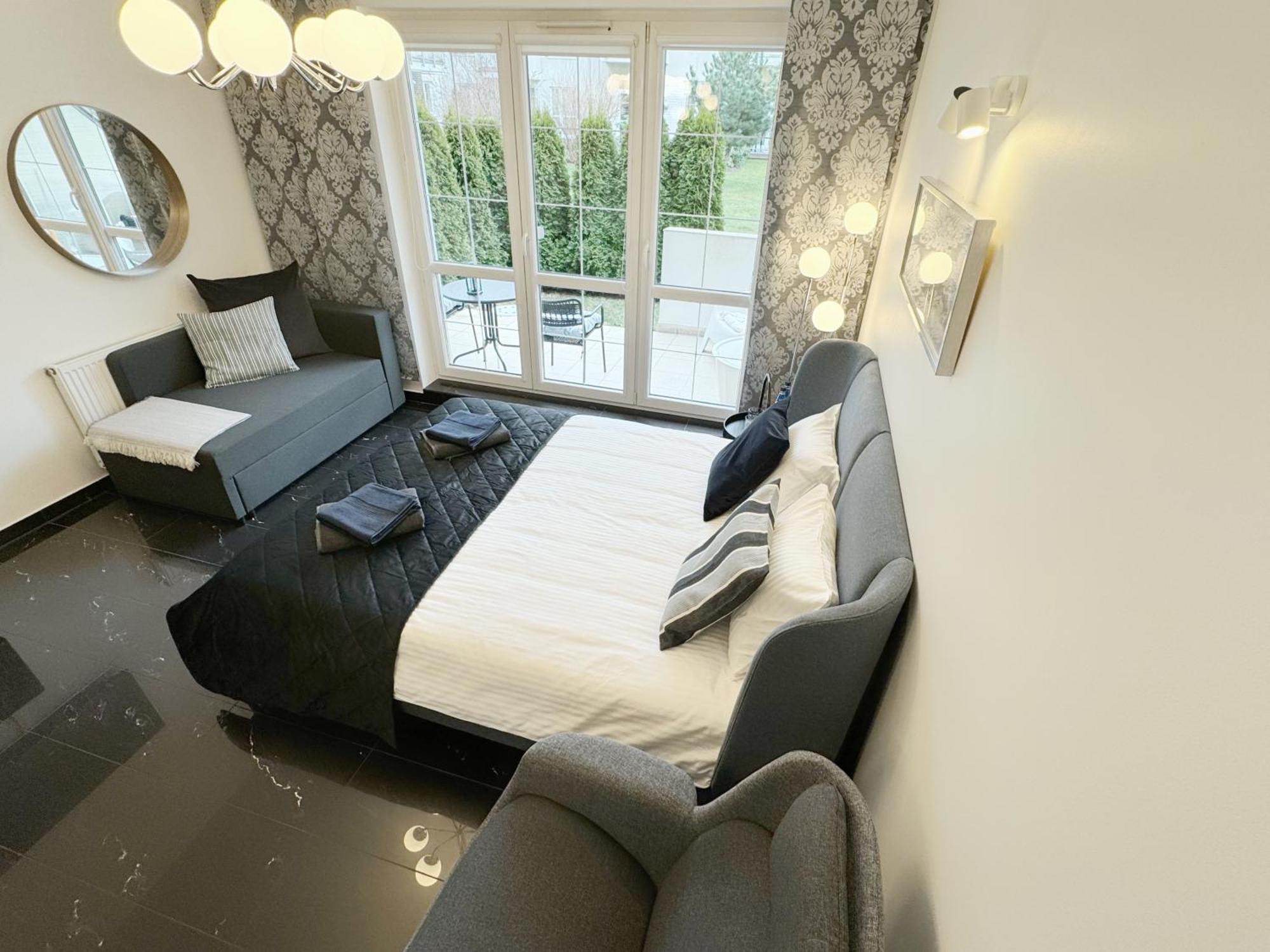 Baltic Apartament Studio Z Ogrodkiem Grzybowo Kolobrzeg Esterno foto