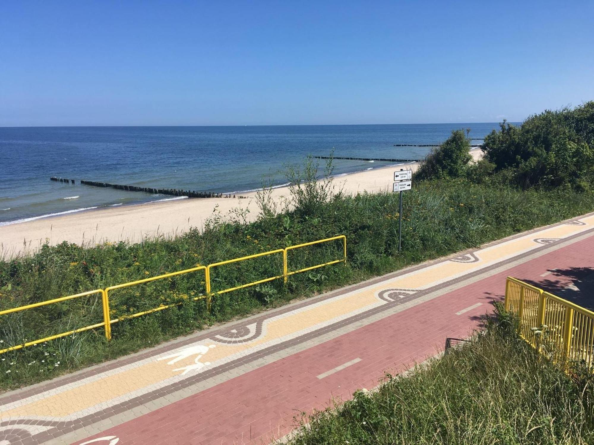 Baltic Apartament Studio Z Ogrodkiem Grzybowo Kolobrzeg Esterno foto